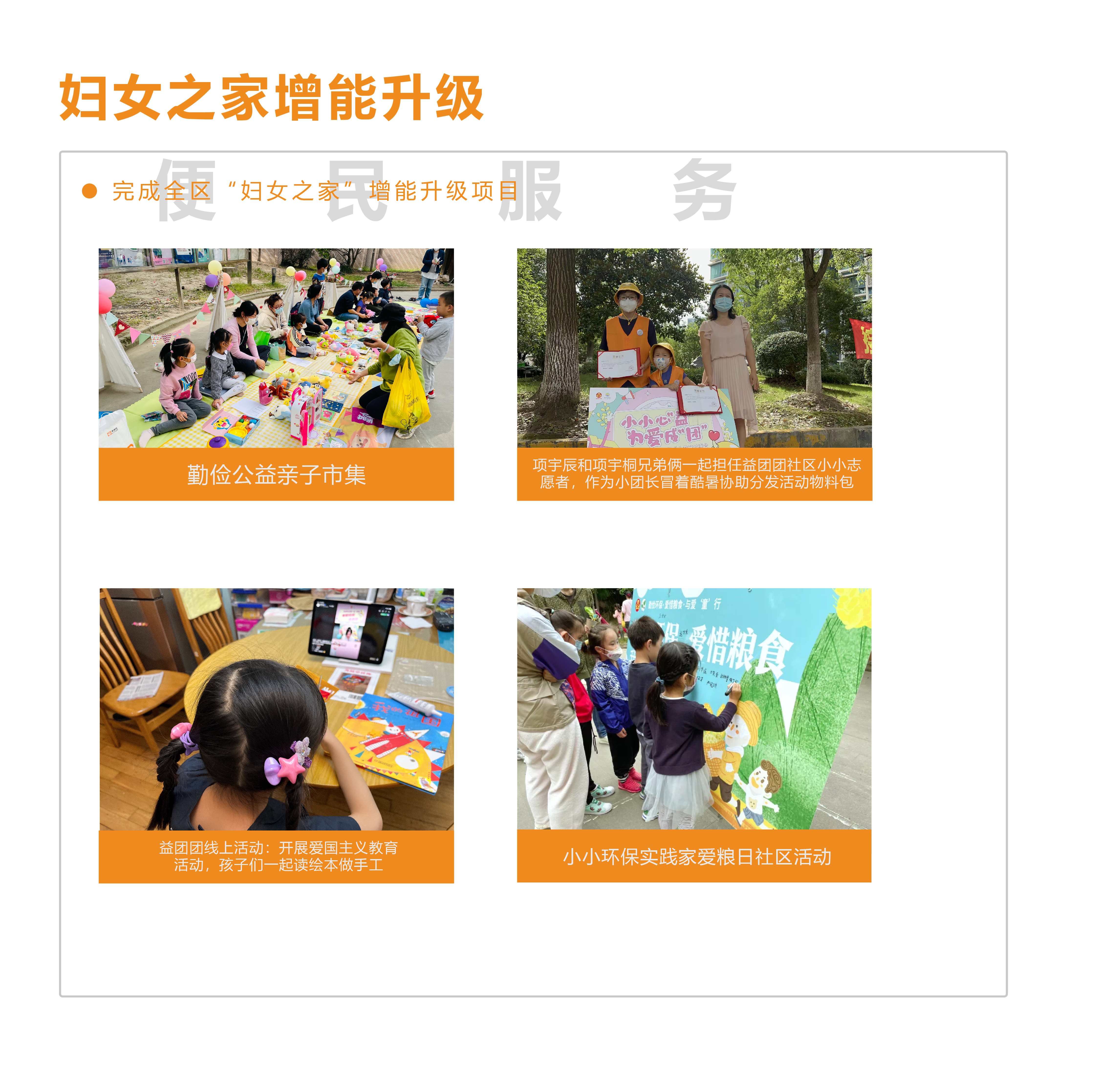 完成全区“妇女之家”增能升级项目