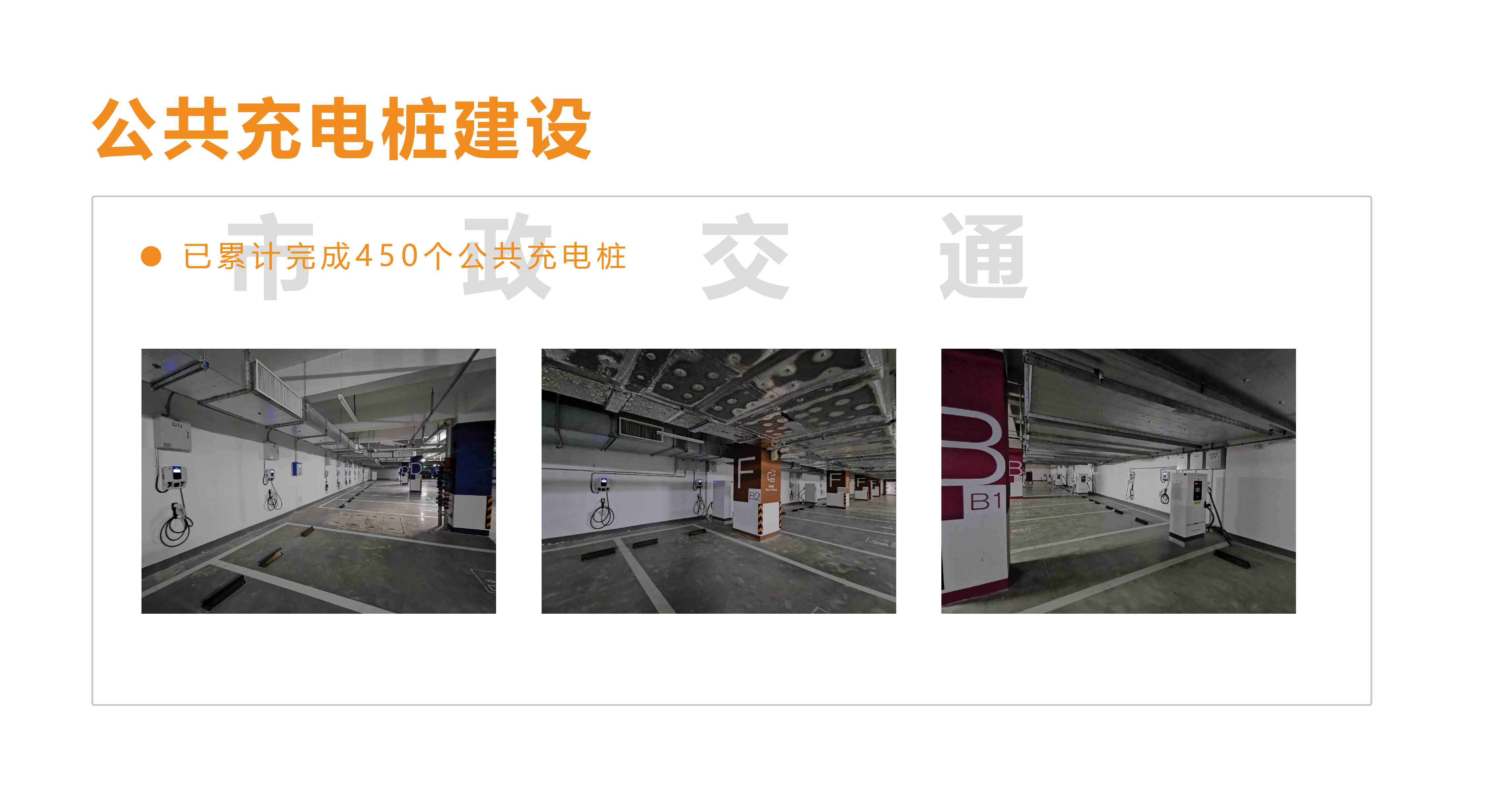 建设450个公共充电桩