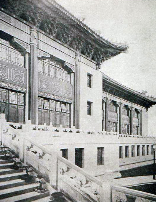 旧上海特别市政府大楼的细部